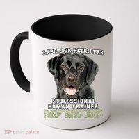 Labrador Retriever Black Lab Professional Human Trainer Coffee Mug thumb 0