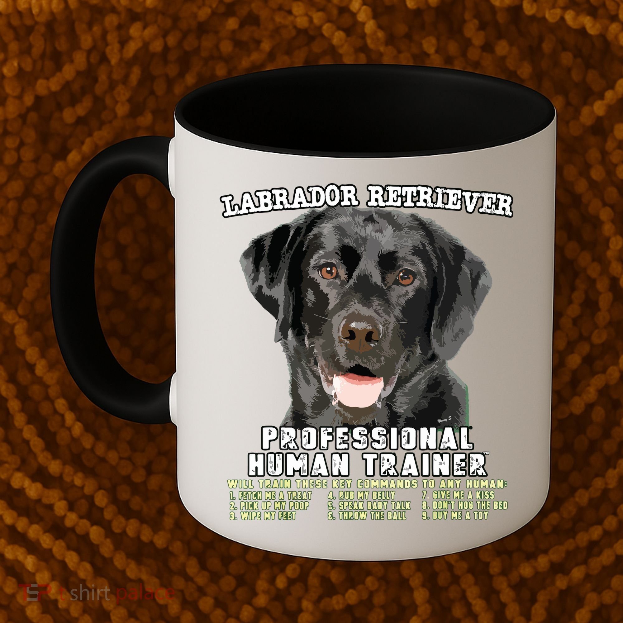 Labrador Retriever Black Lab Professional Human Trainer Coffee Mug