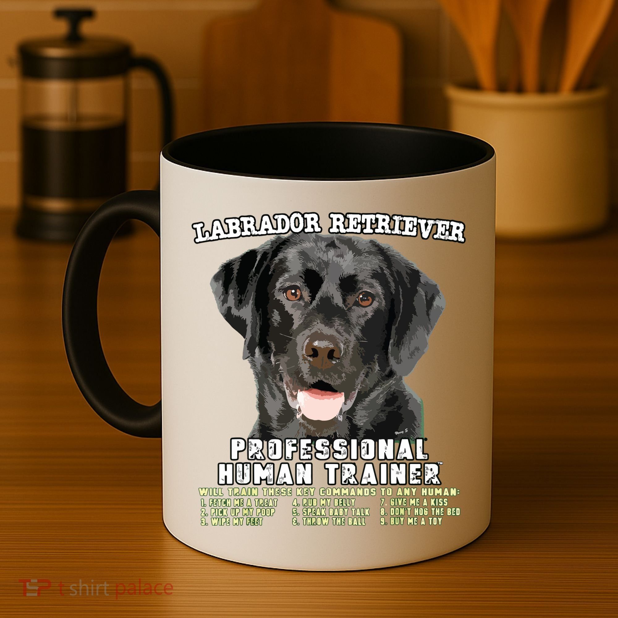 Labrador Retriever Black Lab Professional Human Trainer Coffee Mug