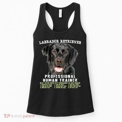 Labrador Retriever Black Lab Professional Human Trainer Women's Tank Top