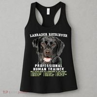 Labrador Retriever Black Lab Professional Human Trainer Women's Tank Top thumb 3