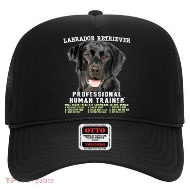 Labrador Retriever Black Lab Professional Human Trainer Hat