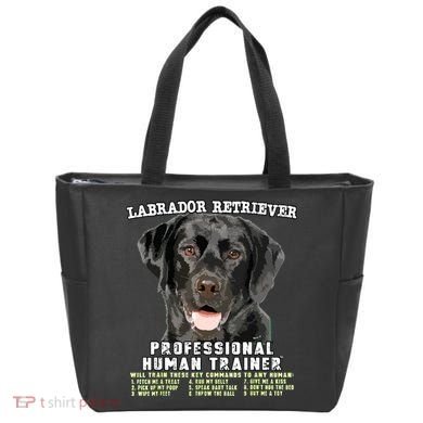 Labrador Retriever Black Lab Professional Human Trainer Tote Bag