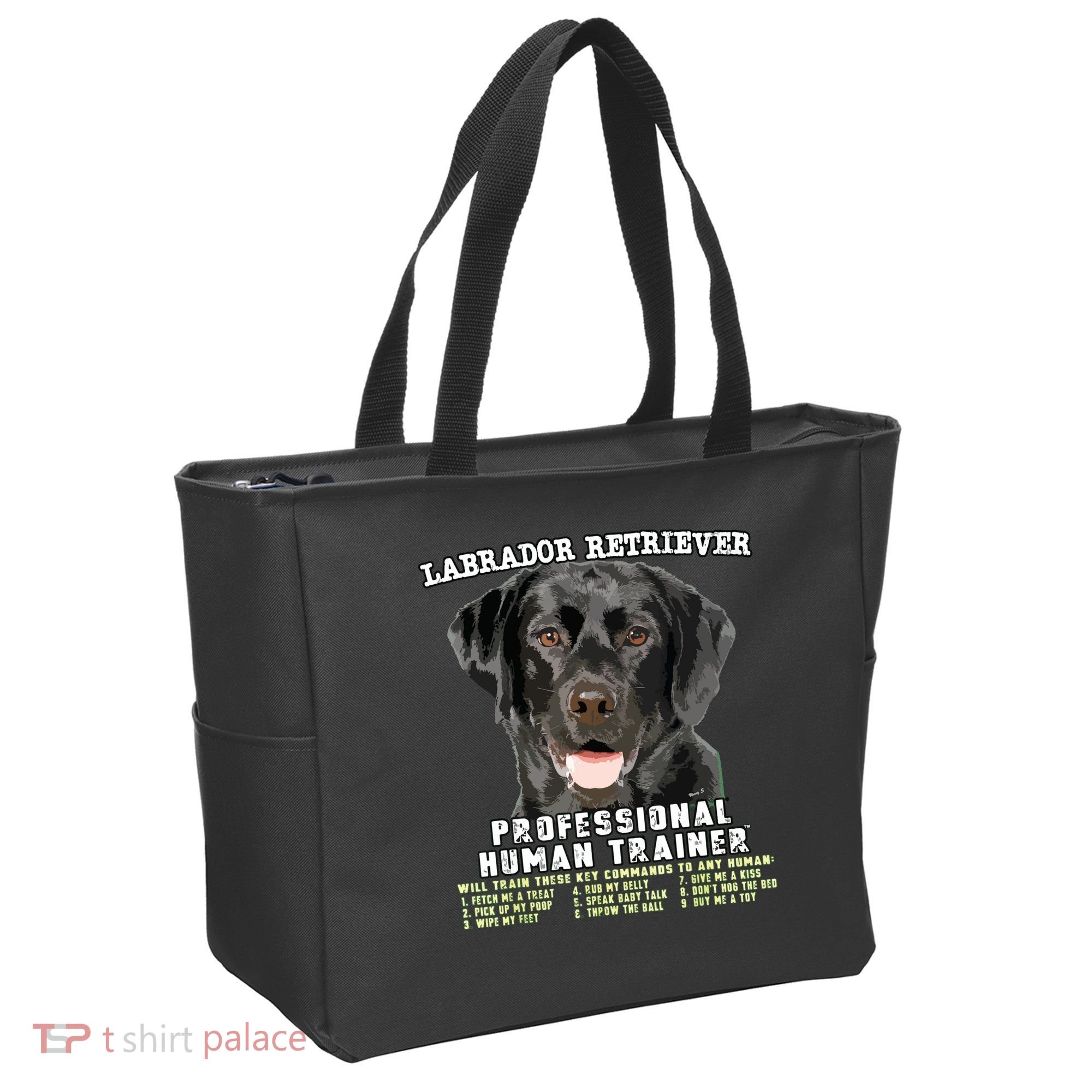 Labrador Retriever Black Lab Professional Human Trainer Tote Bag