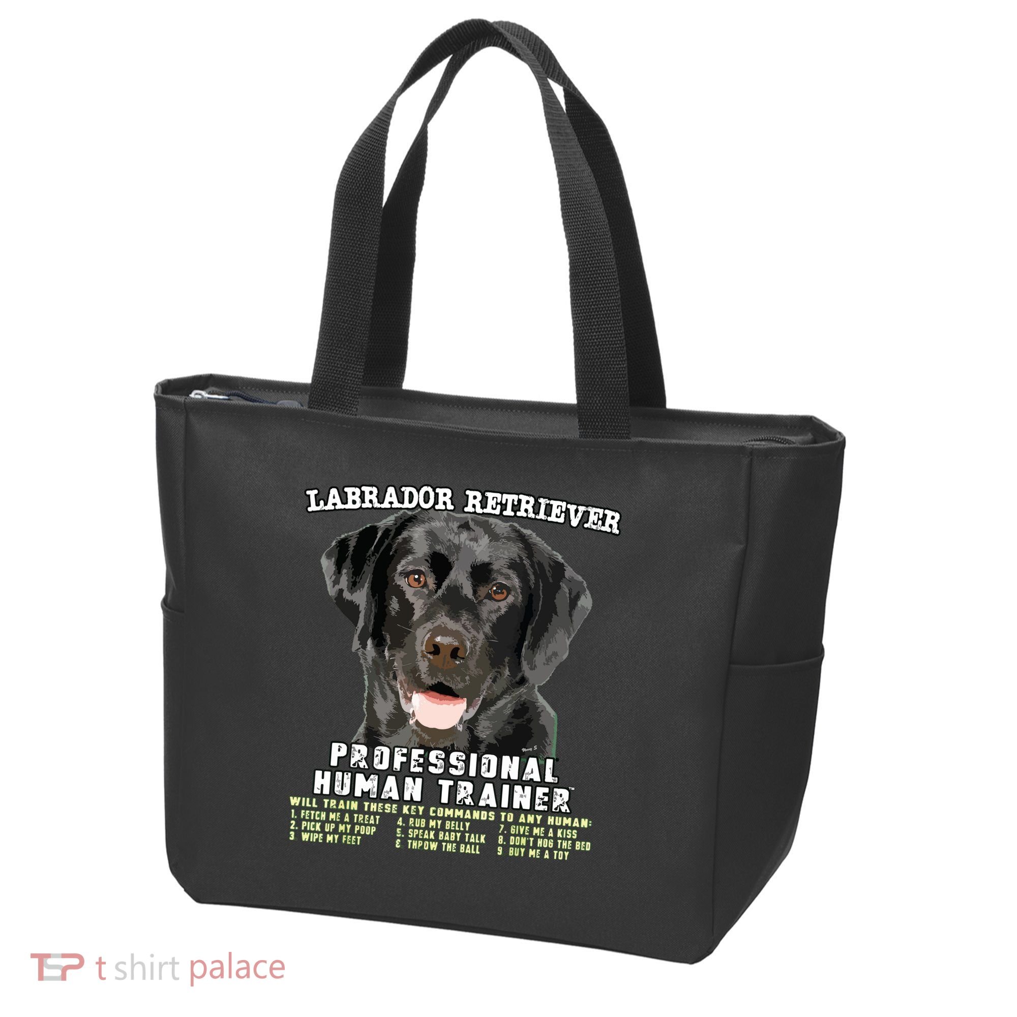 Labrador Retriever Black Lab Professional Human Trainer Tote Bag