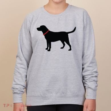 Labrador Retriever Black Women's Sweatshirt
