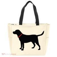 Labrador Retriever Black Tote Bag thumb 0