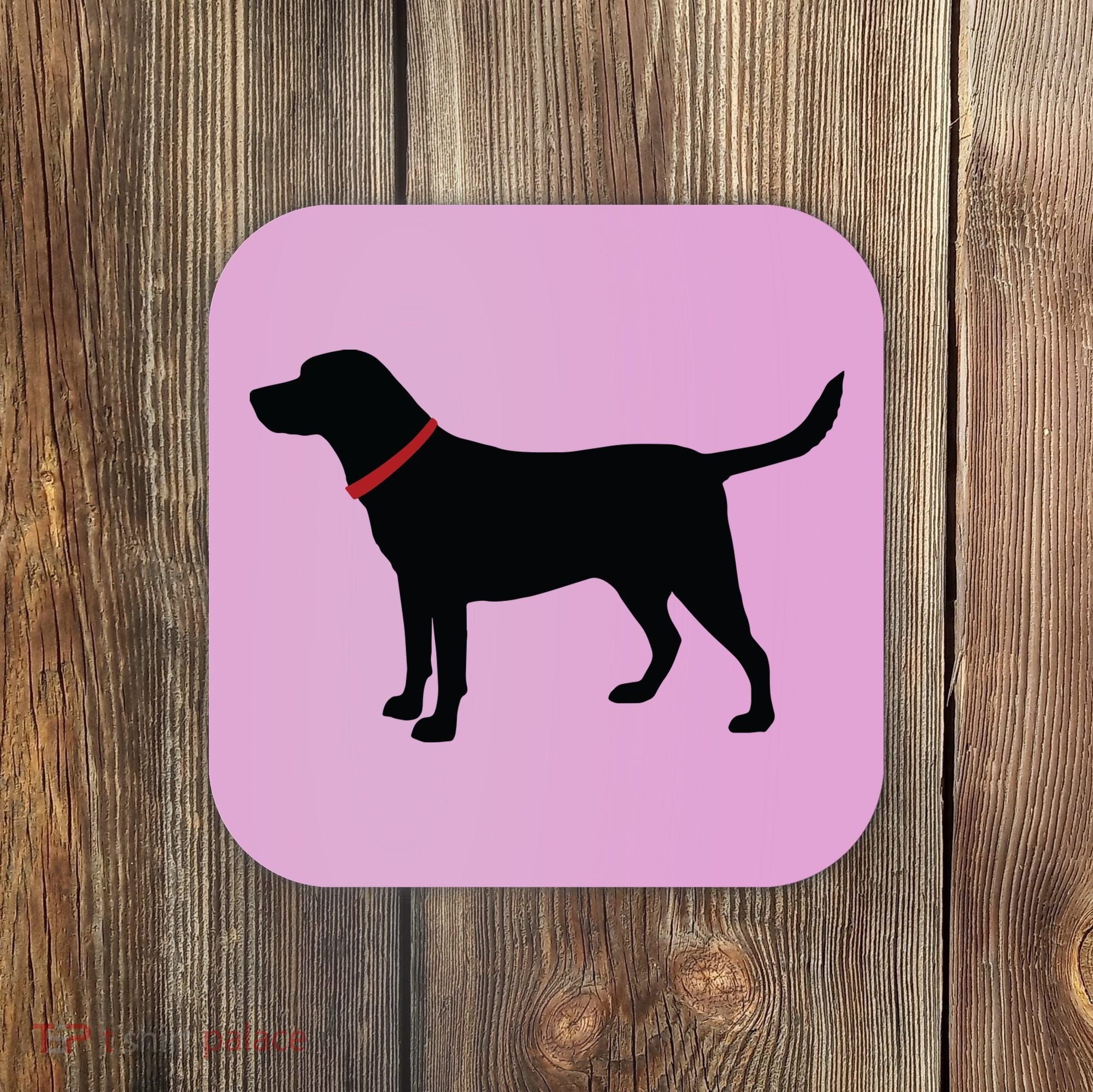 Labrador Retriever Black Coaster