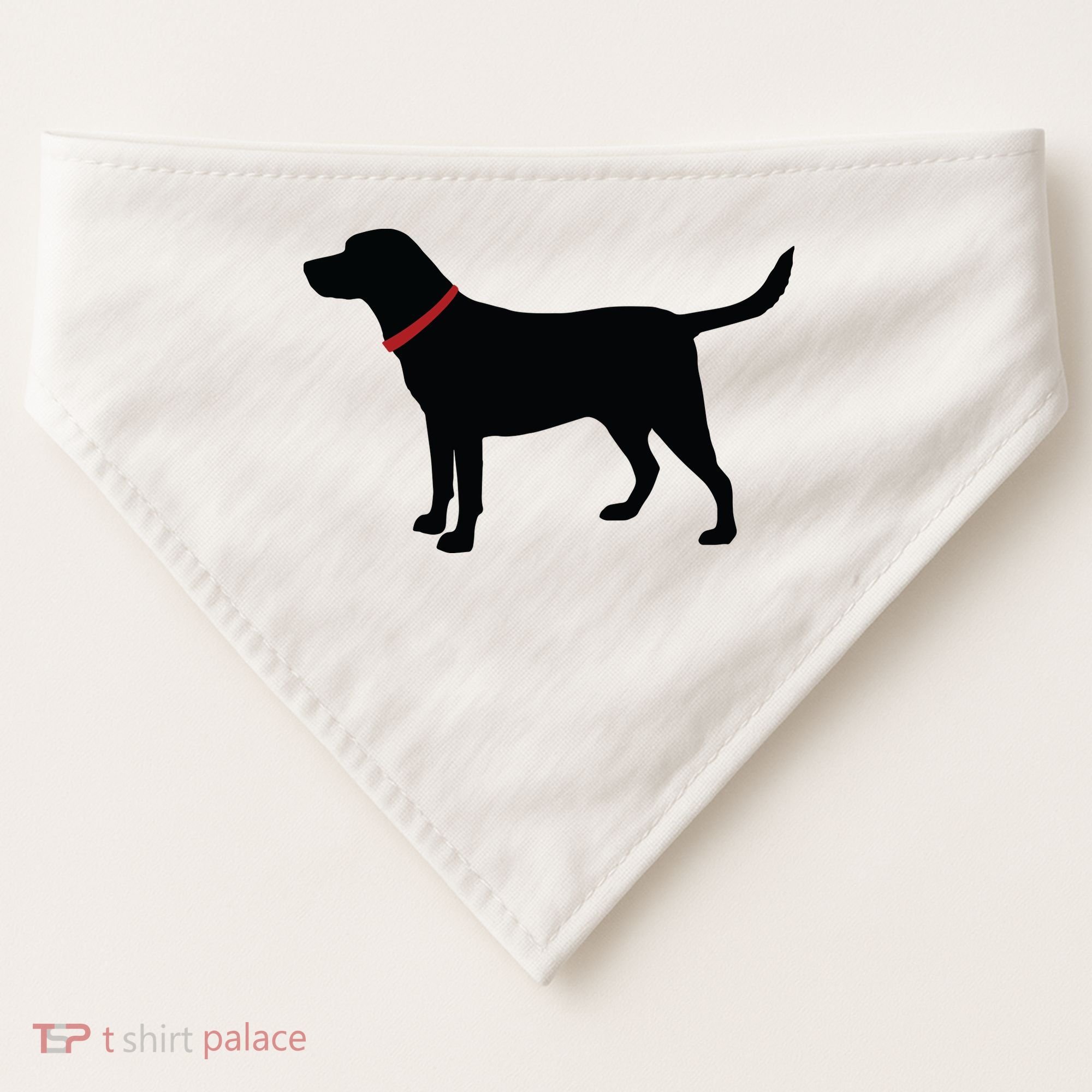 Labrador Retriever Black USA-Made Doggie Bandana