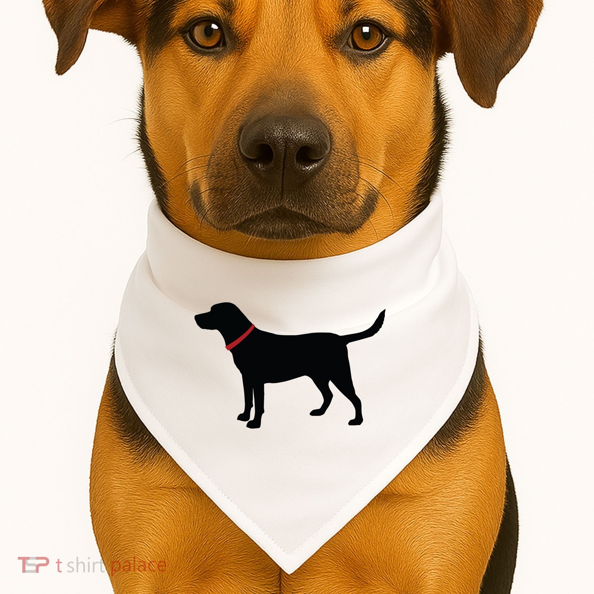 Labrador Retriever Black USA-Made Doggie Bandana
