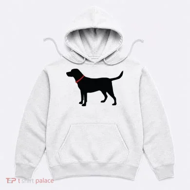 Labrador Retriever Black Hoodie