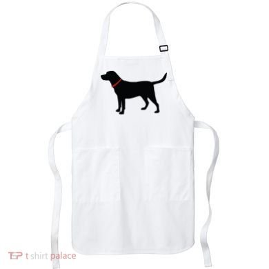 Labrador Retriever Black Apron