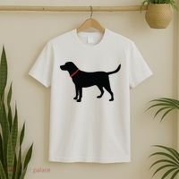 Labrador Retriever Black T-Shirt thumb 2