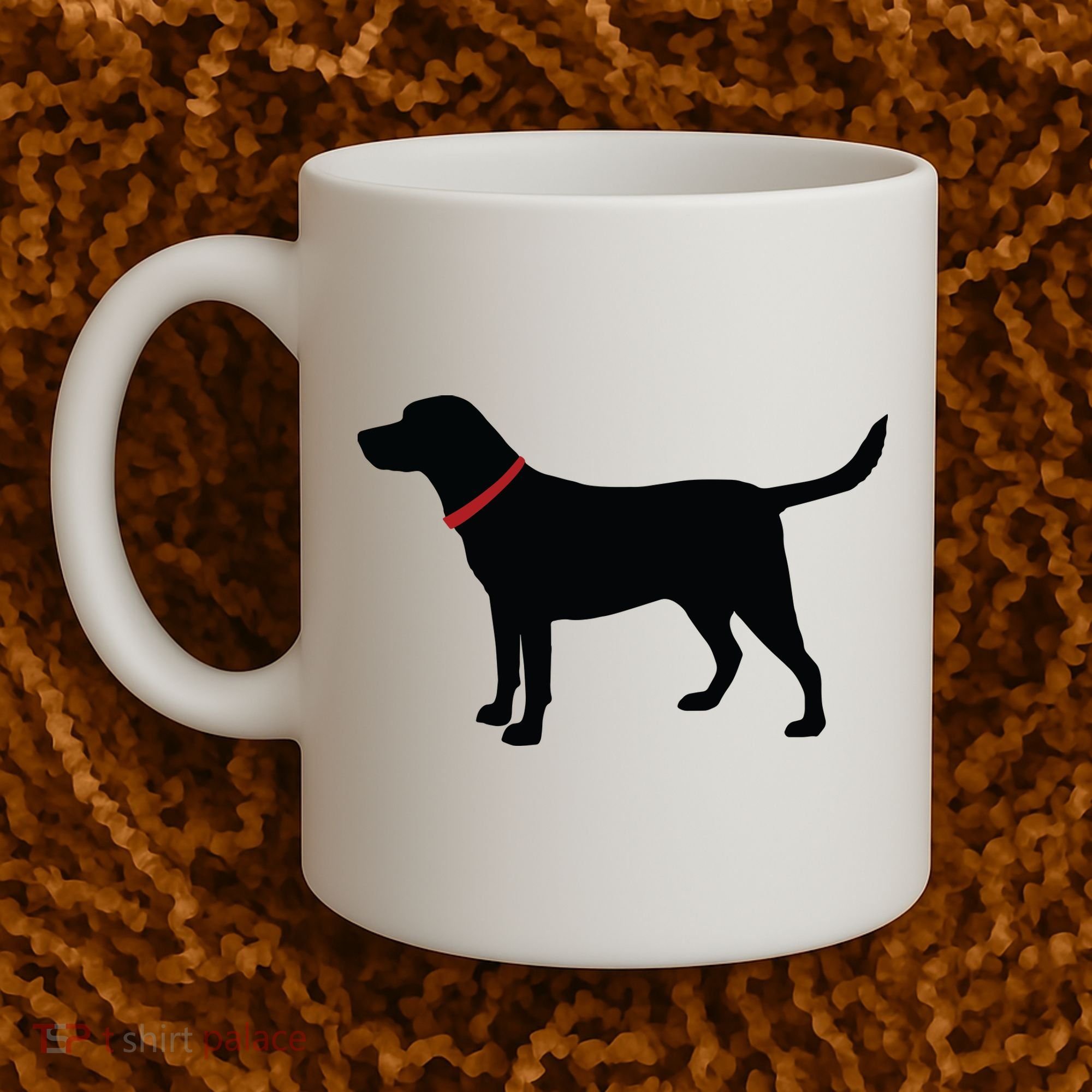 Labrador Retriever Black Coffee Mug