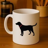 Labrador Retriever Black Coffee Mug thumb 4