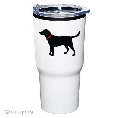 Labrador Retriever Black Tumbler