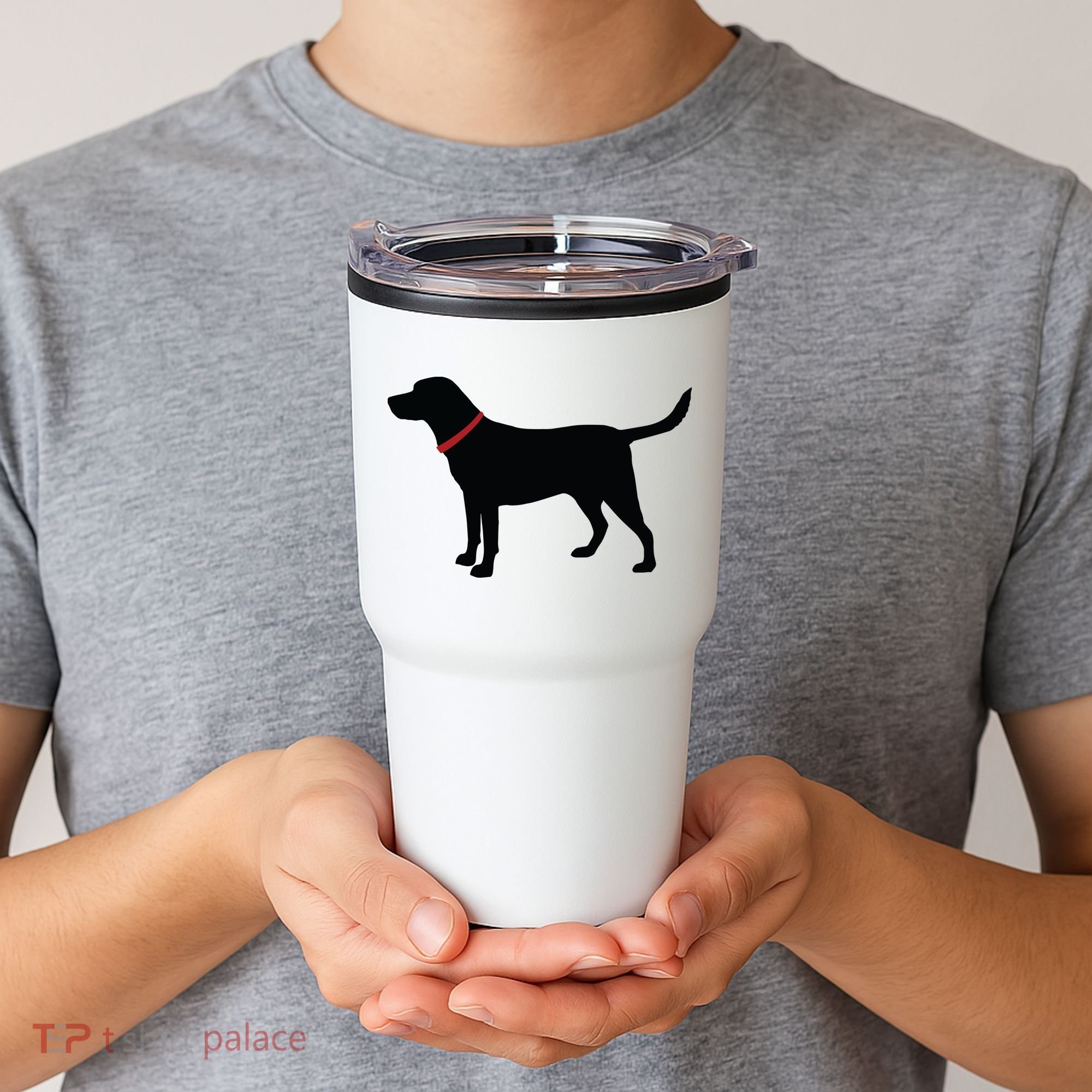 Labrador Retriever Black Tumbler