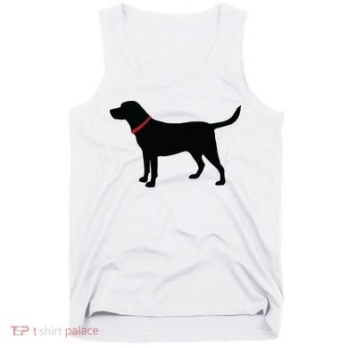 Labrador Retriever Black Tank Top