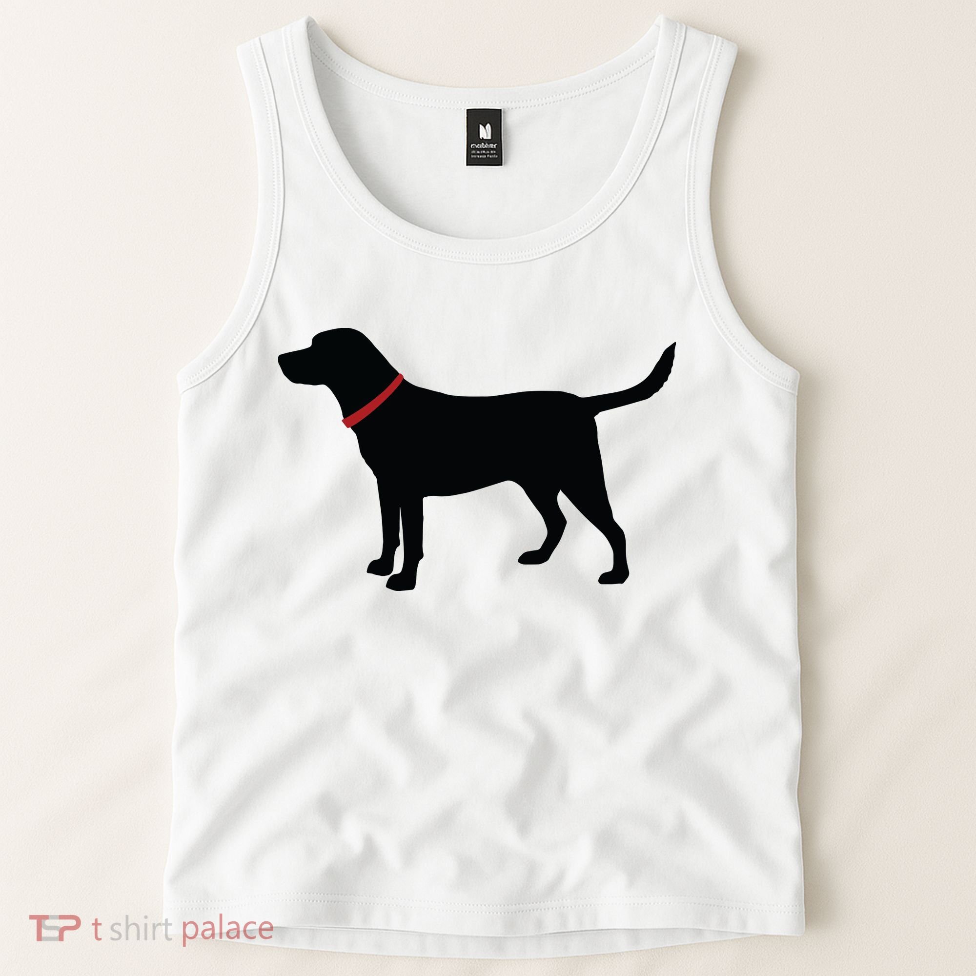 Labrador Retriever Black Tank Top