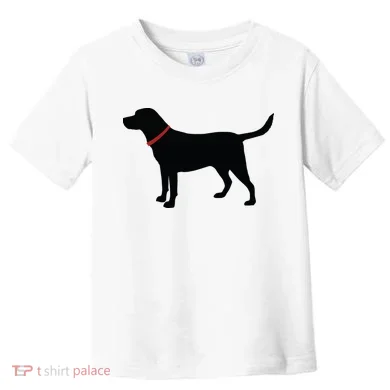 Labrador Retriever Black Toddler T-Shirt