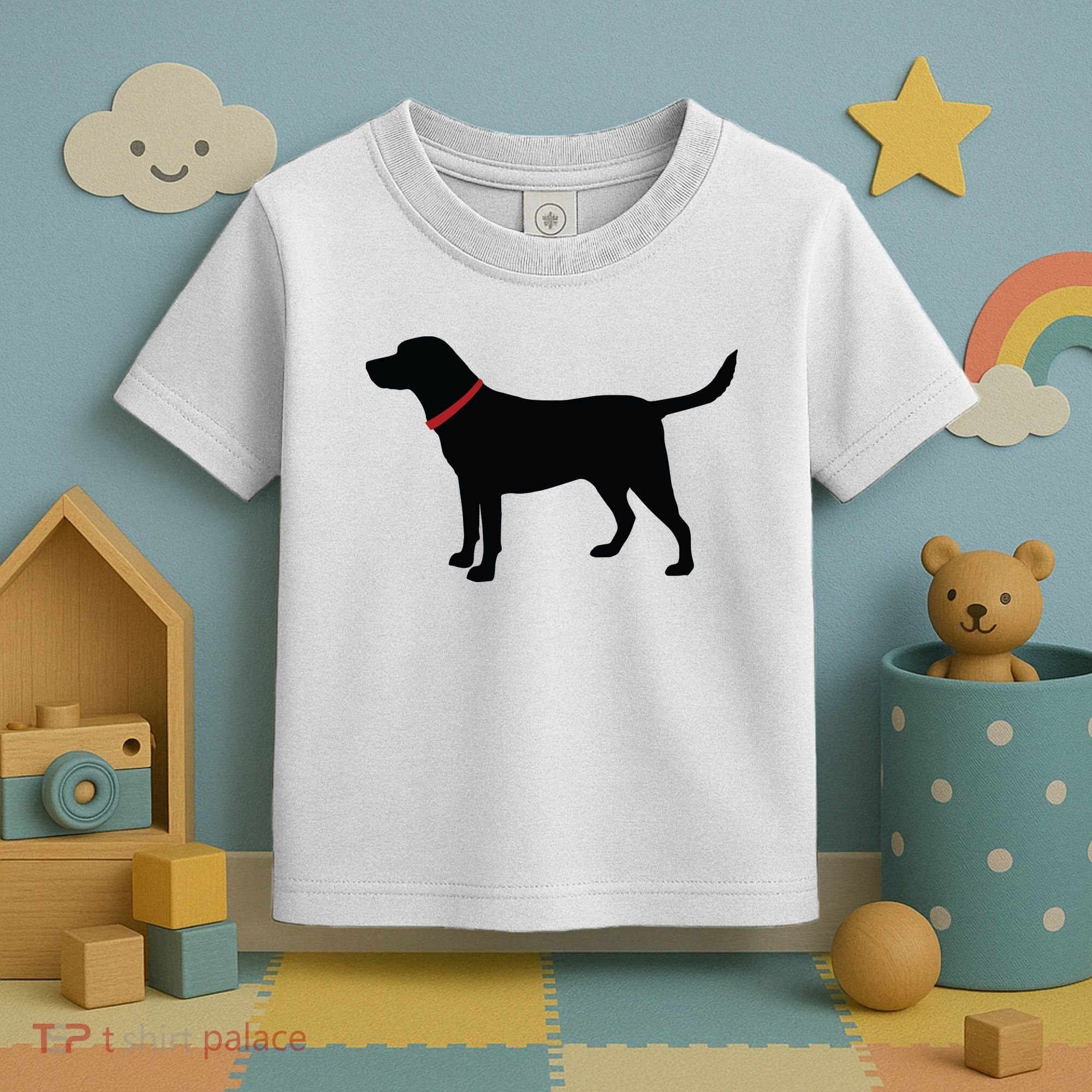 Labrador Retriever Black Toddler T-Shirt