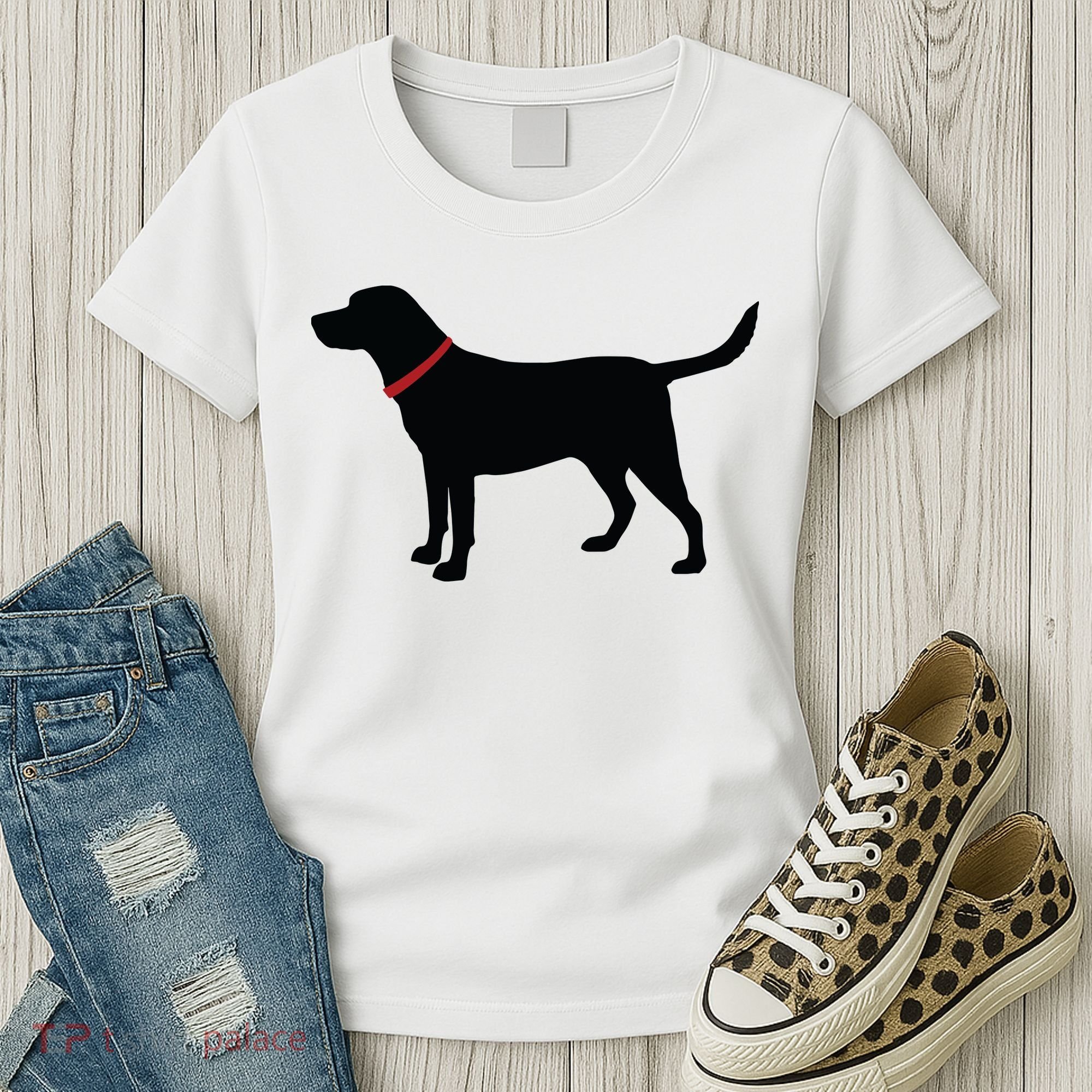 Labrador Retriever Black Women's T-Shirt