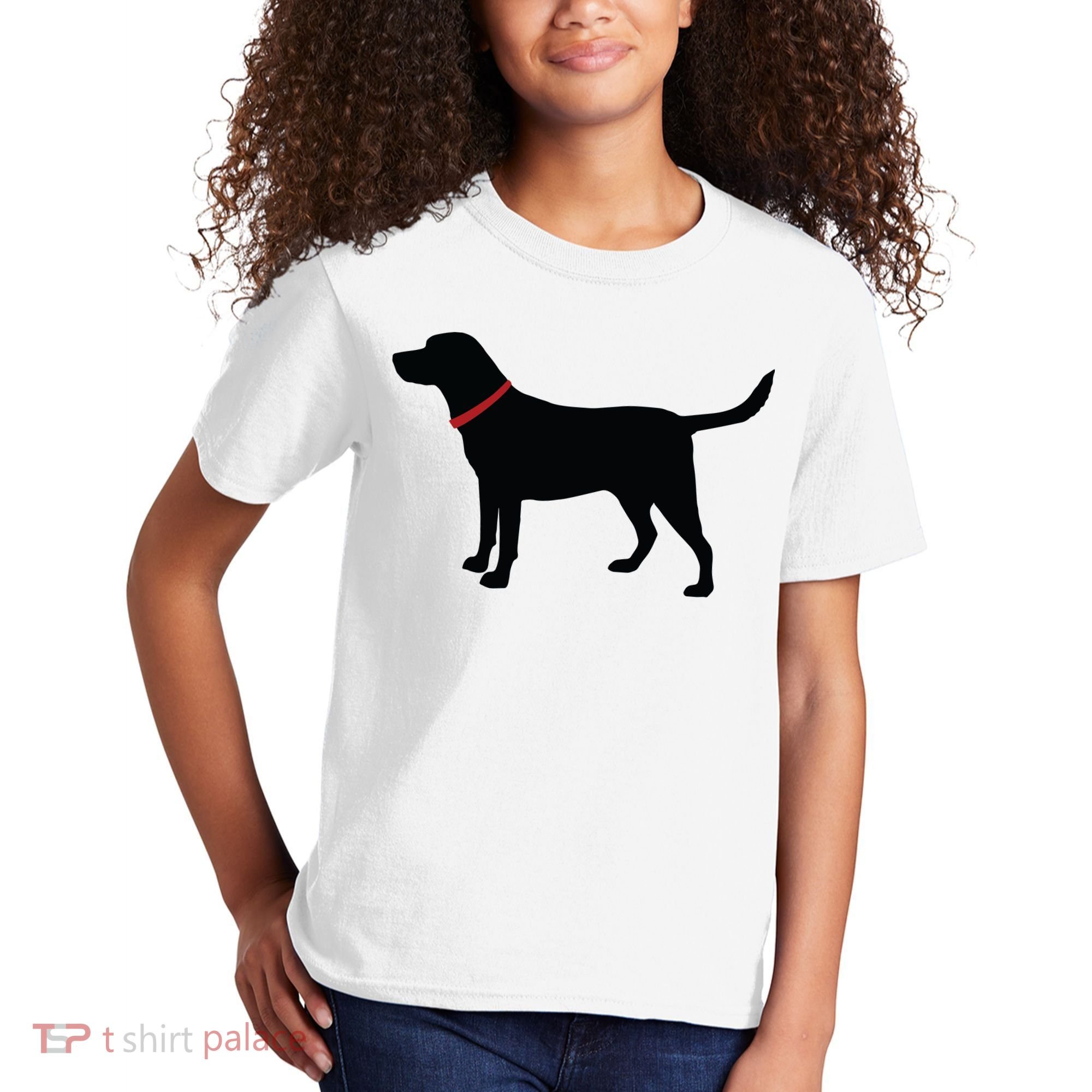 Labrador Retriever Black Kids T-Shirt