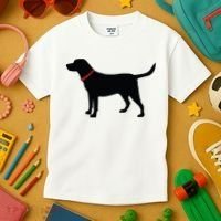 Labrador Retriever Black Kids T-Shirt thumb 3