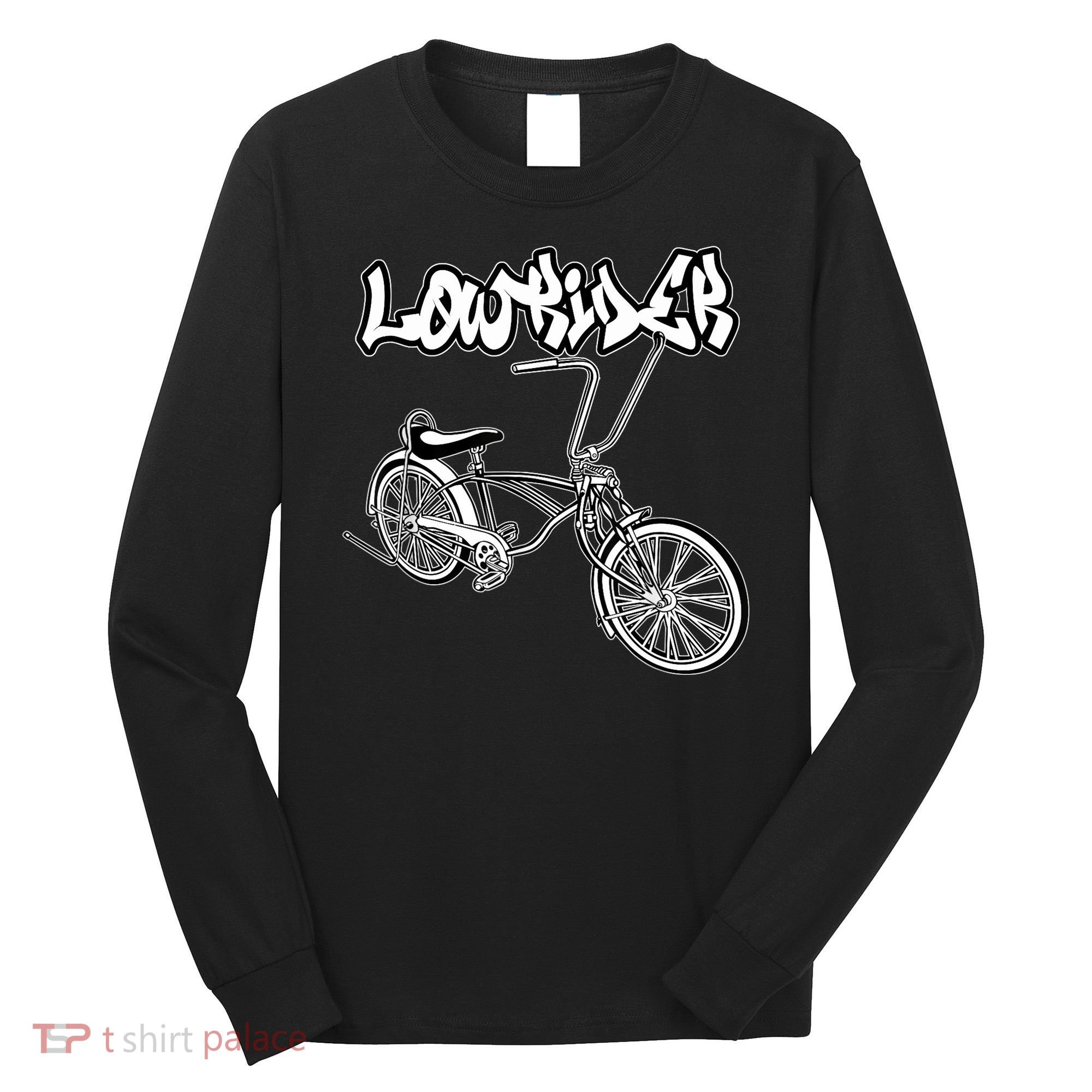 Low Rider Bicycle For . Chicano Cholo Lowrider Bike Long Sleeve Shirt