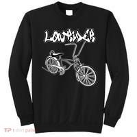Low Rider Bicycle For . Chicano Cholo Lowrider Bike Sweatshirt thumb 0