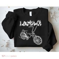 Low Rider Bicycle For . Chicano Cholo Lowrider Bike Sweatshirt thumb 2