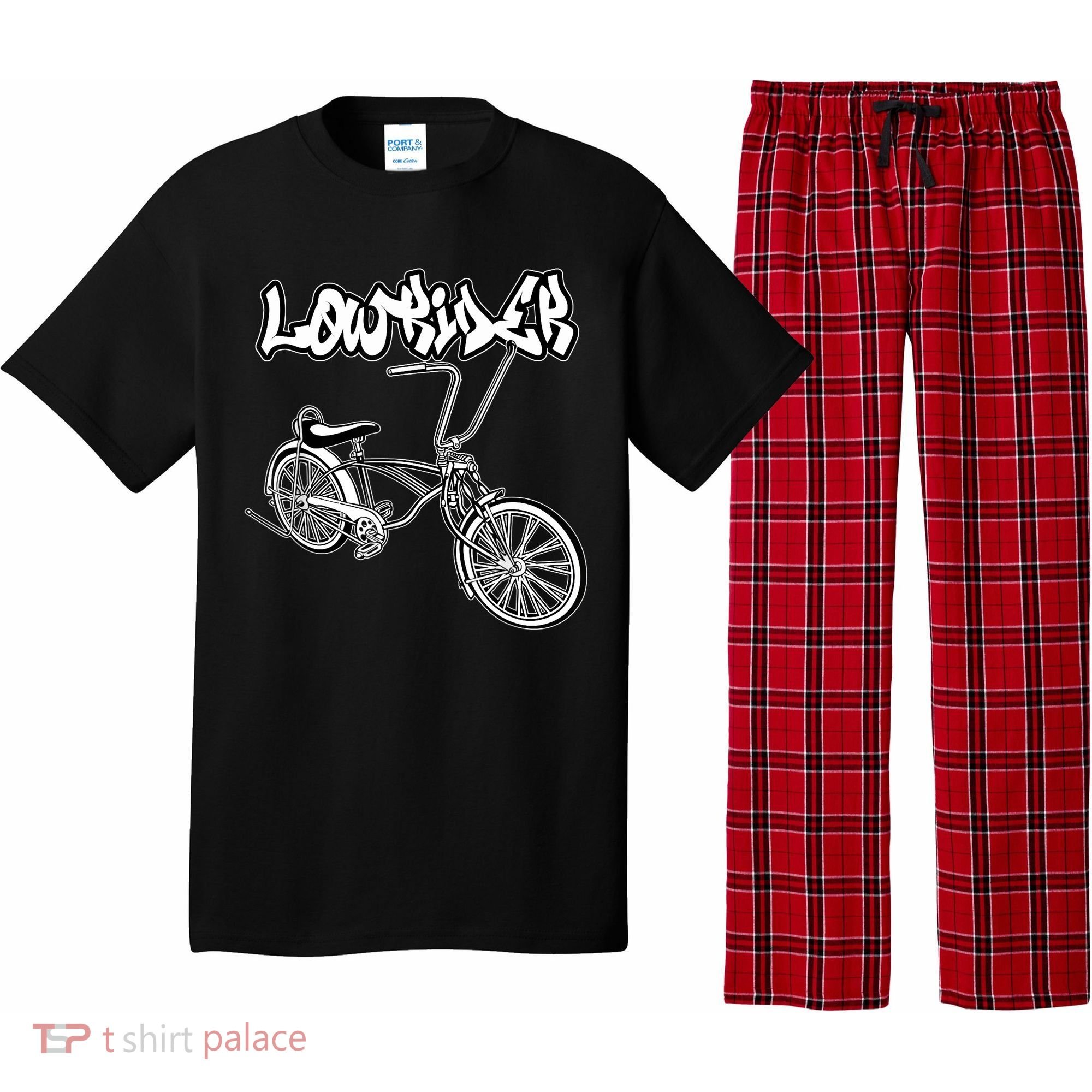 Low Rider Bicycle For . Chicano Cholo Lowrider Bike Pajama Set