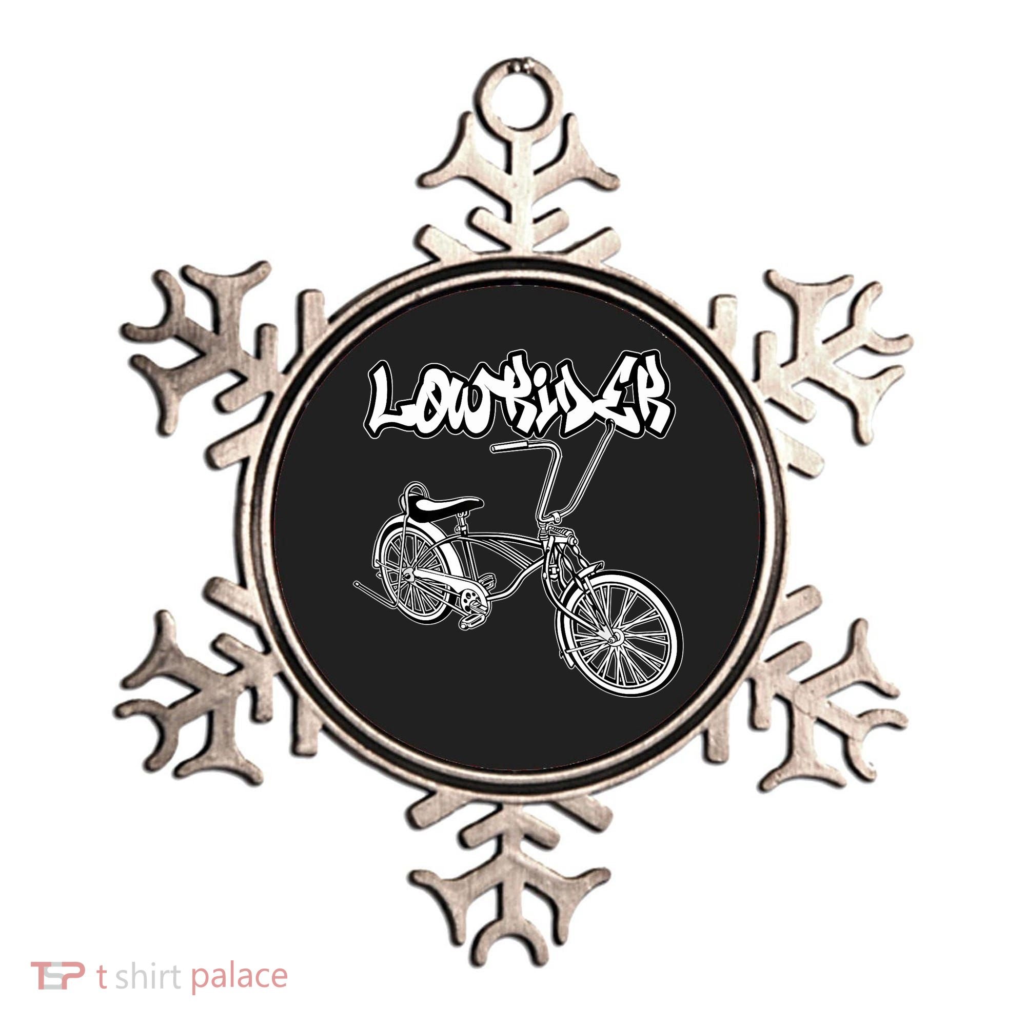 Low Rider Bicycle For . Chicano Cholo Lowrider Bike Ornament