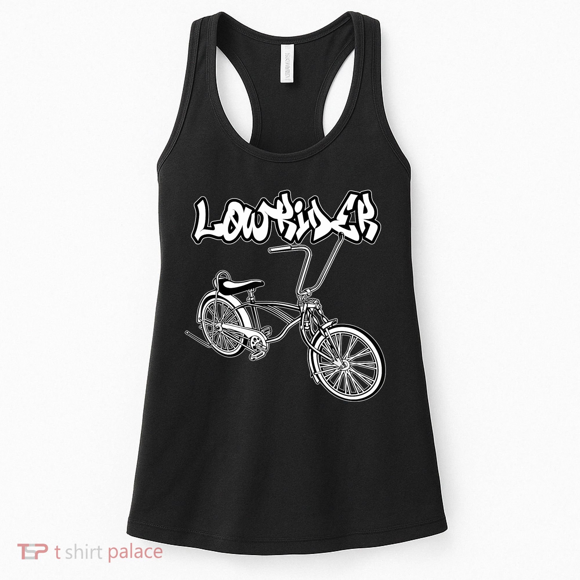 Low Rider Bicycle For . Chicano Cholo Lowrider Bike Women's Tank Top