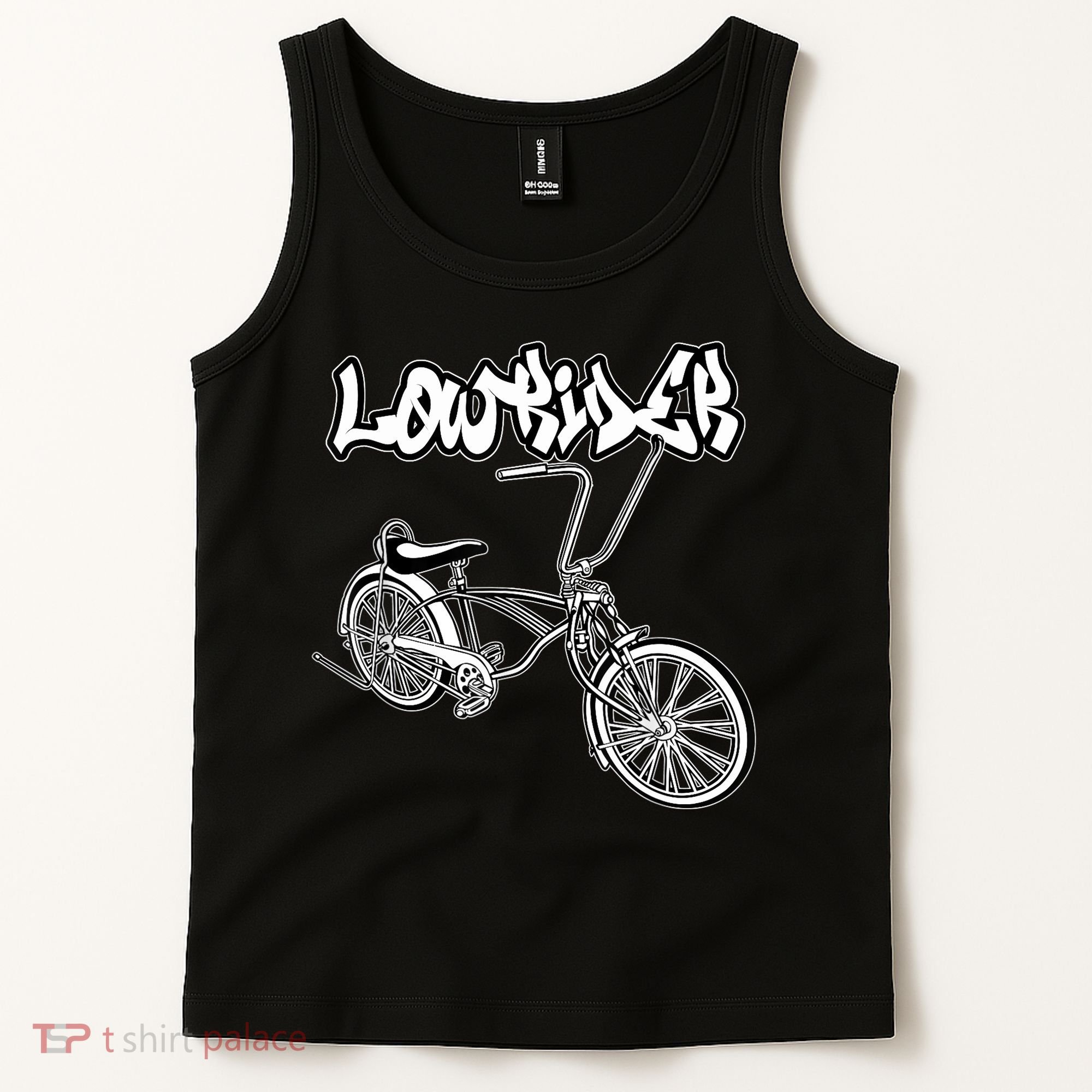 Low Rider Bicycle For . Chicano Cholo Lowrider Bike Tank Top