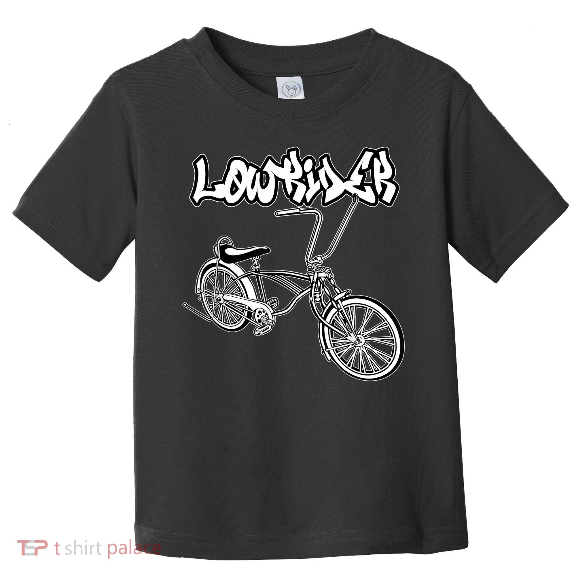 Low Rider Bicycle For . Chicano Cholo Lowrider Bike Toddler T-Shirt