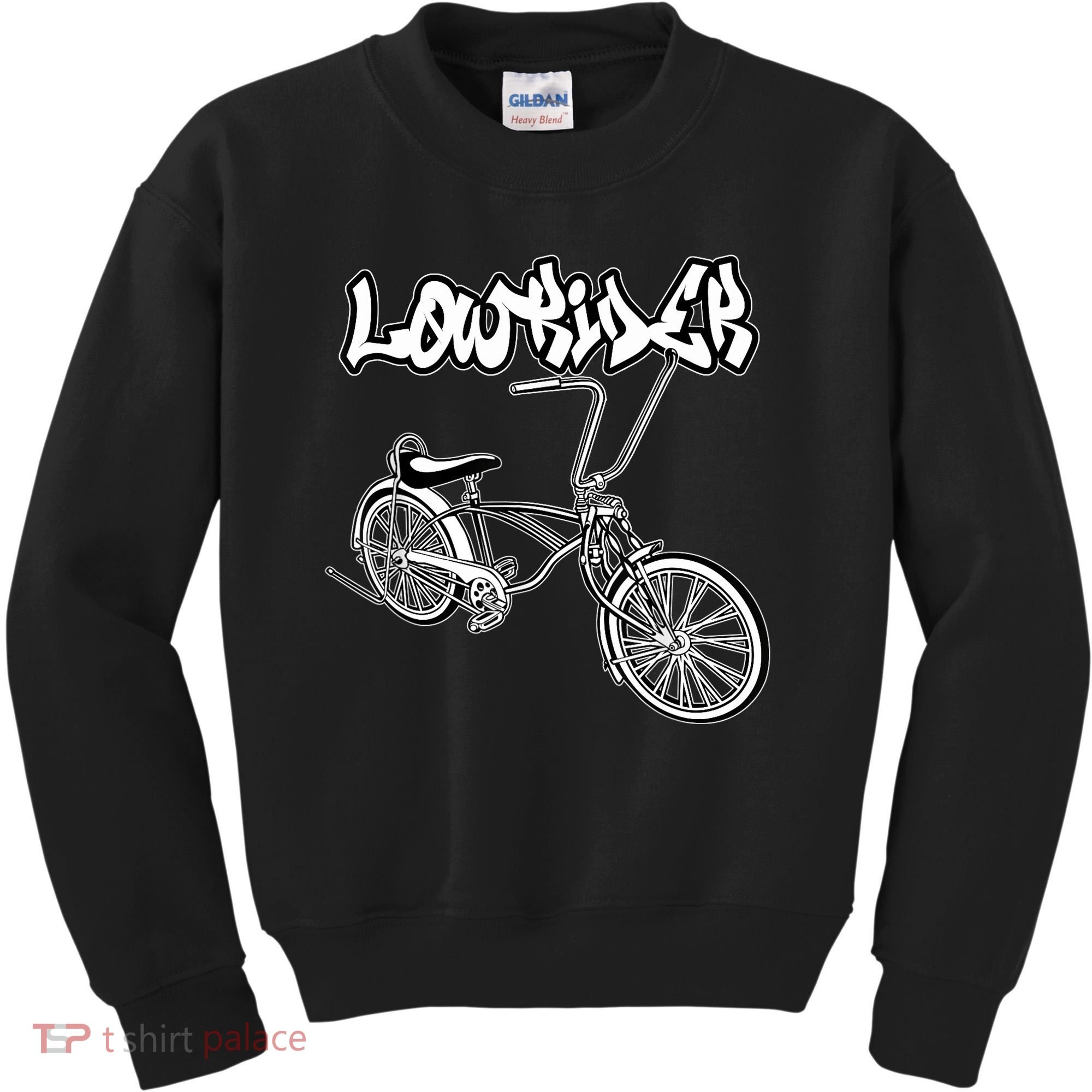 Low Rider Bicycle For . Chicano Cholo Lowrider Bike Kids Sweatshirt