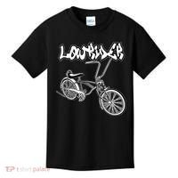 Low Rider Bicycle For . Chicano Cholo Lowrider Bike Kids T-Shirt thumb 0