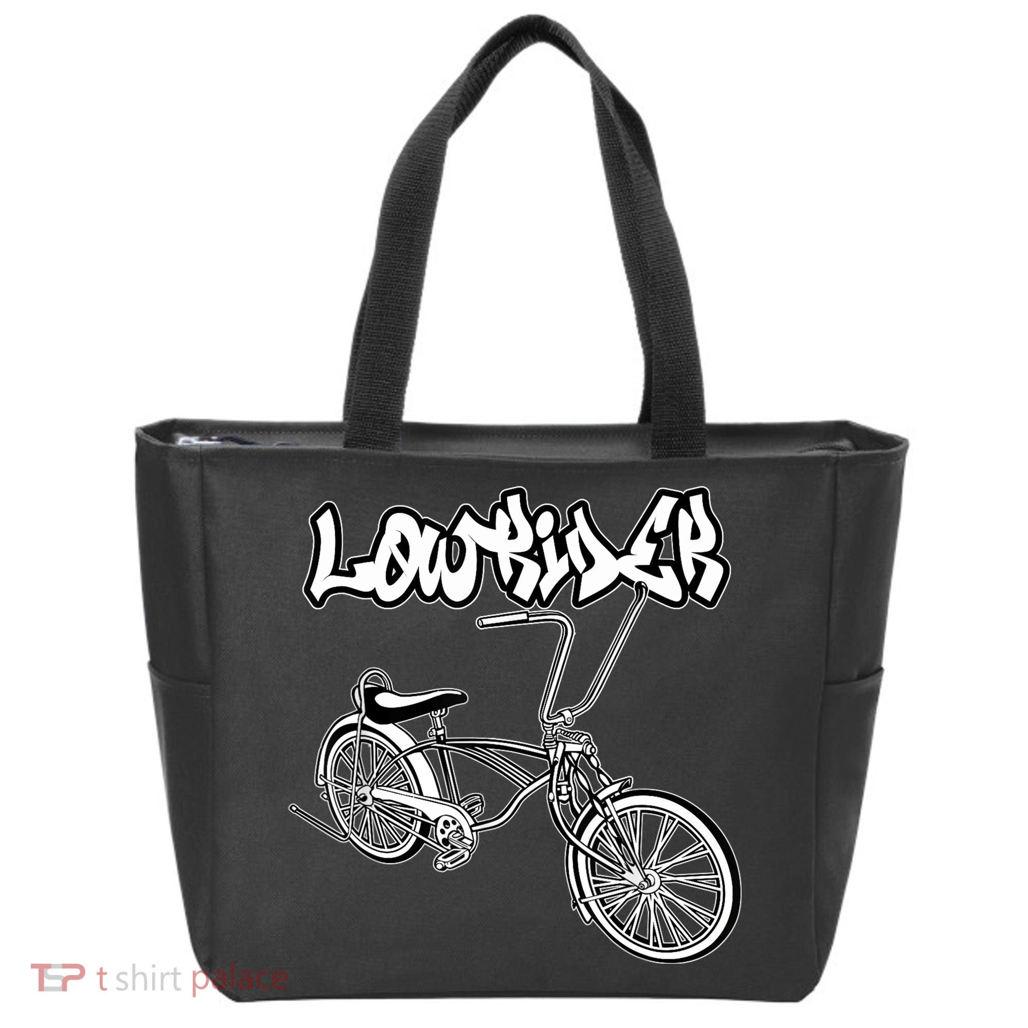 Low Rider Bicycle For . Chicano Cholo Lowrider Bike Tote Bag