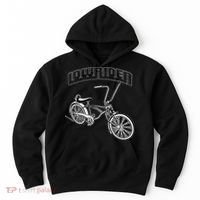 Low Rider Bicycle For Chicano Cholo Lowrider Bike Hoodie thumb 0