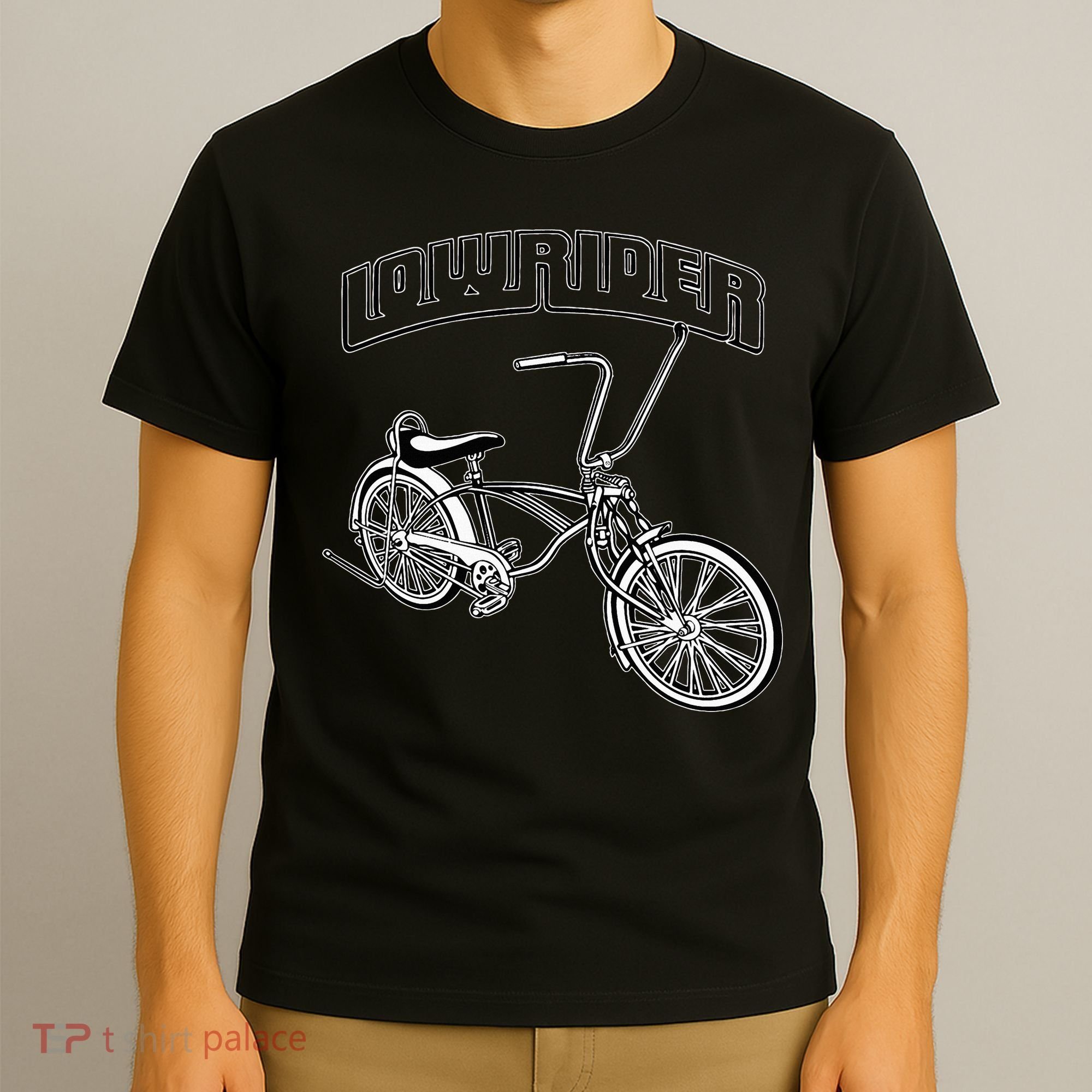 Low Rider Bicycle For Chicano Cholo Lowrider Bike T-Shirt