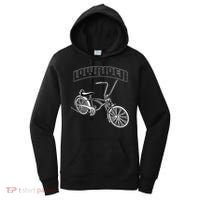Low Rider Bicycle For Chicano Cholo Lowrider Bike Women's Hoodie thumb 0