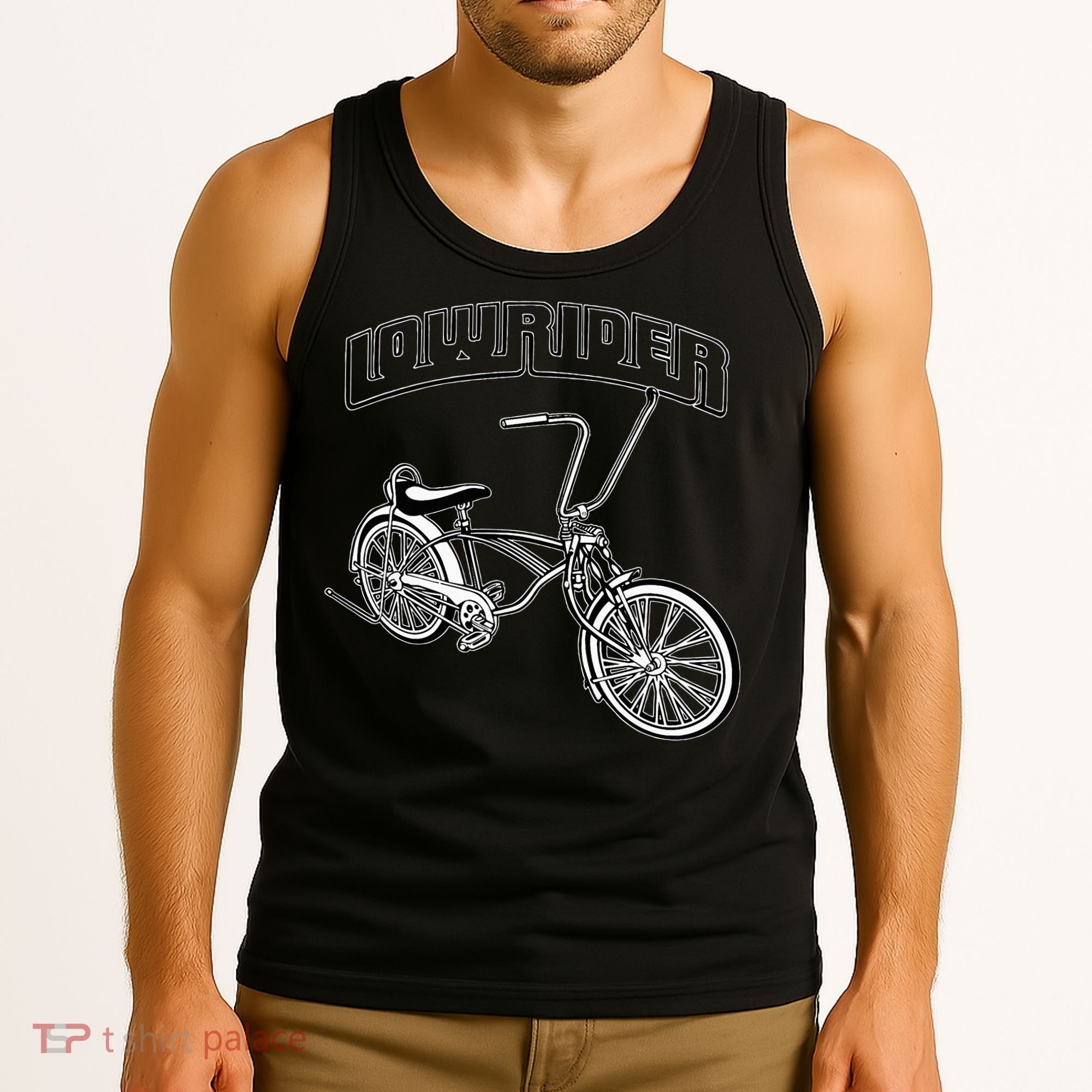 Low Rider Bicycle For Chicano Cholo Lowrider Bike Tank Top