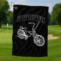 Low Rider Bicycle For Chicano Cholo Lowrider Bike Golf Towel thumb 1