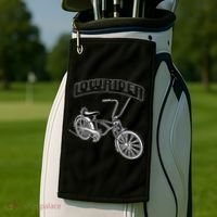 Low Rider Bicycle For Chicano Cholo Lowrider Bike Golf Towel thumb 2