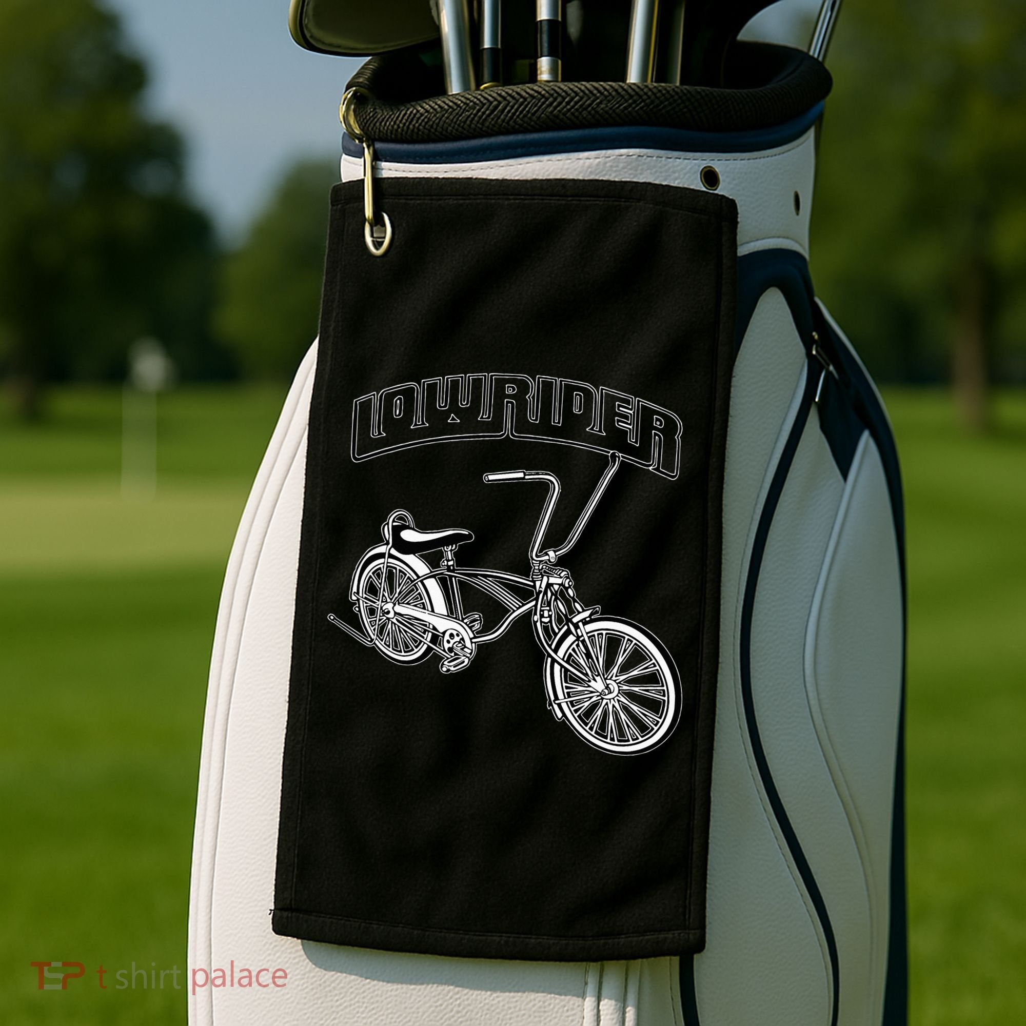 Low Rider Bicycle For Chicano Cholo Lowrider Bike Golf Towel