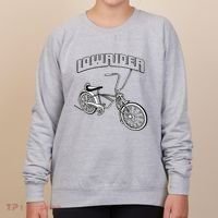 Low Rider Bicycle Chicano Cholo Lowrider Bike Women's Sweatshirt thumb 0