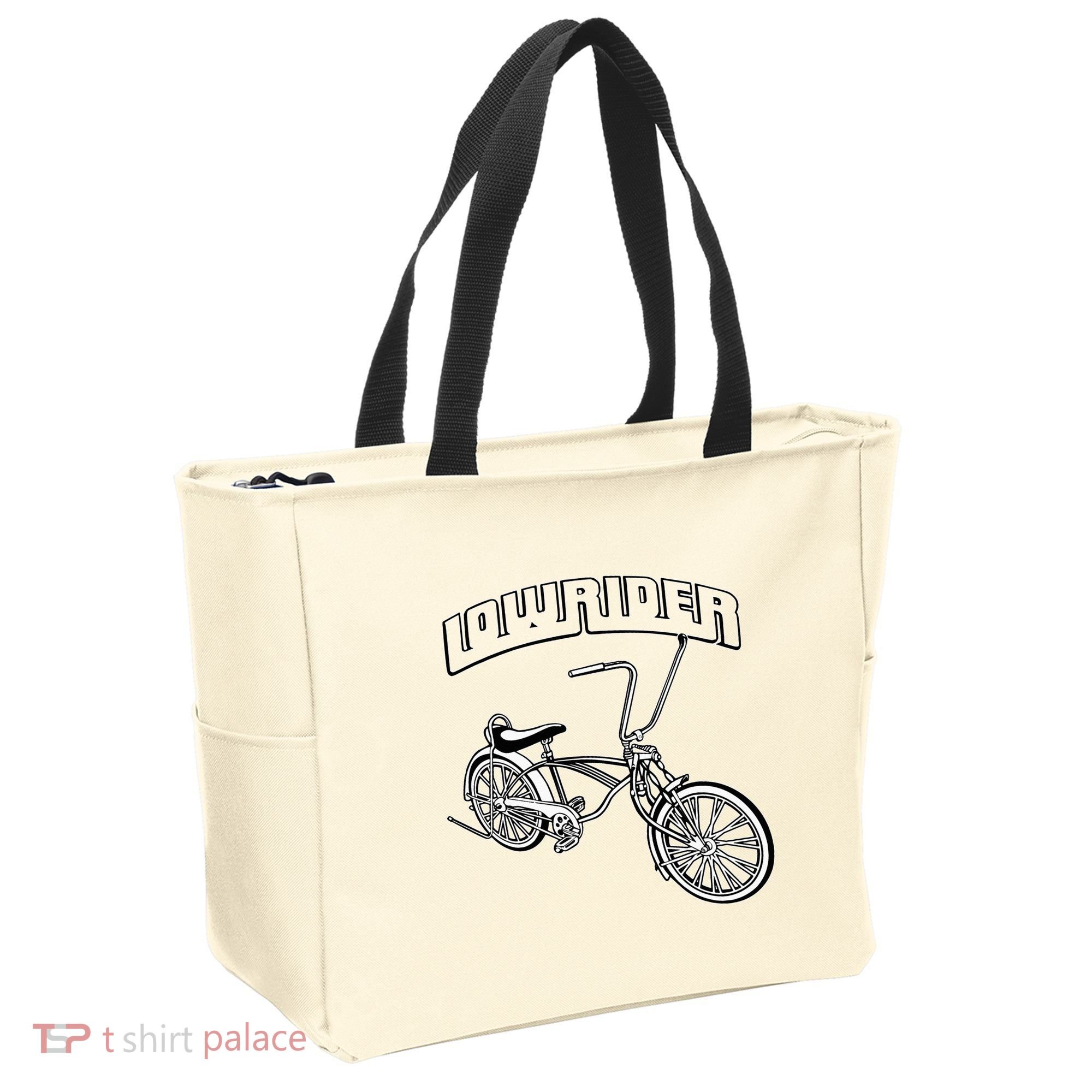 Low Rider Bicycle Chicano Cholo Lowrider Bike Tote Bag