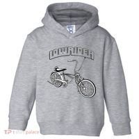 Low Rider Bicycle Chicano Cholo Lowrider Bike Toddler Hoodie thumb 0