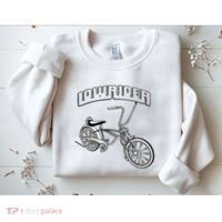 Low Rider Bicycle Chicano Cholo Lowrider Bike Sweatshirt thumb 2